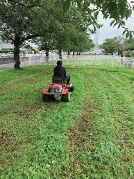 注目の新主将は、根本凌空くんに決定しました / グランド整備はとっても大事なことです!の掲載写真・資料