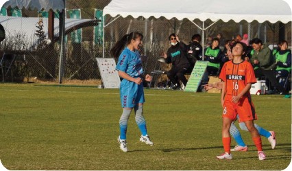 愛利コーチ、全国大会で得点しました!の掲載写真・資料