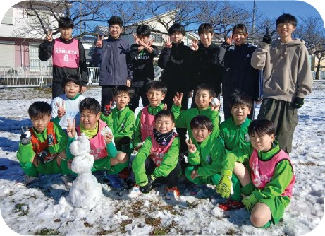 1/3 初蹴り・餅つきを行いました！まさかの雪合戦！の掲載写真・資料